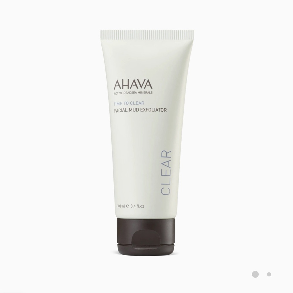AHAVA Time to Clear Facial Mud Exfoliator New
